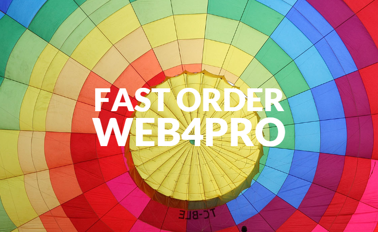 fast order extension by web4pro