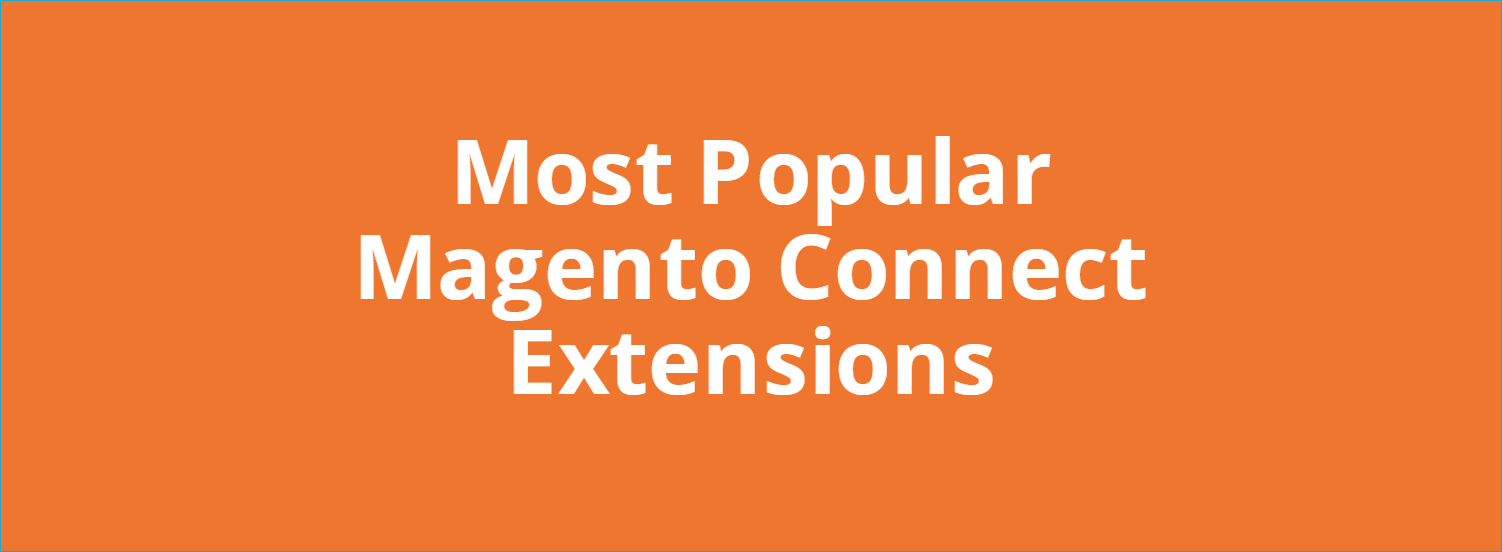 most popular Magento extension